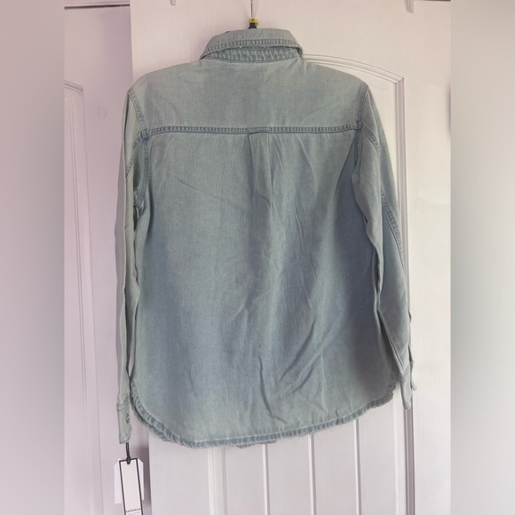 Bagatelle Light Blue Denim Shirt Size XS NWT - Picture 2 of 3
